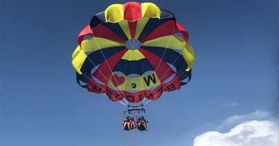 parasailing activity Benidorm